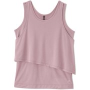 サップルスキンレイヤードタンク SUPPLE SKIN LAYERED TANK DC522313 アッシュピンク(AS) Mサイズ [フィットネス ヨガ シャツ レディース]