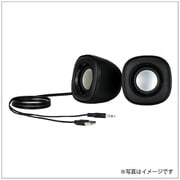 USB電源スピーカー 3.5mmステレオ入力 ブラック SP-001BK