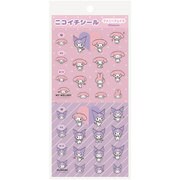 限定 ニコイチシール サンリオキャラ MM＆KU ファニーフェイス 001619-52