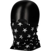 PIPES NECK WARMER UVカットフリーサイズ バイク 薄手ネックウォーマー BLACK STAR PNW-05