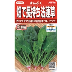 ホウレンソウ 畑で長持ち法蓮草 まんぷく 1袋