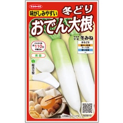 ダイコン 味がしみやすい 冬どり おでん大根 冬みね 1袋