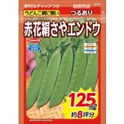 エンドウ 超徳用袋 つるあり赤花 絹さやエンドウ 小袋 約310粒 1袋