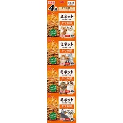 ミネット 4連パック 国産かつお節添え [猫用 ドライフード 160g 総合栄養食]