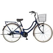 シティサイクル RYフロートミックス 266-D 26インチ 外装6段 ダークブルー MK-22-009