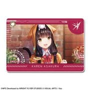 ヘブンバーンズレッド レザーパスケース （05） 朝倉可憐 [キャラクターグッズ]