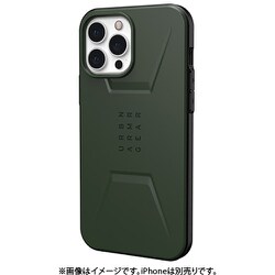 UAG-RIPH21L-CMS-OL [iPhone 13 Pro Max用 UAG製 MAGSAFE対応 ケース CIVILIAN オリーブ]