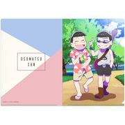 おそ松さん 描き下ろし A4クリアファイル 夏 Ver. おそ松＆カラ松 [キャラクターグッズ]
