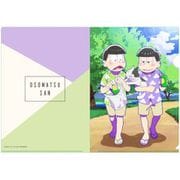 おそ松さん 描き下ろし A4クリアファイル 夏 Ver. チョロ松＆一松 [キャラクターグッズ]