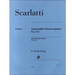 （476）スカルラッティ ソナタ選集第3巻 [単行本]