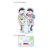 おそ松さん 描き下ろし BIGアクリルスタンド 夏 Ver. チョロ松＆一松 [キャラクターグッズ]