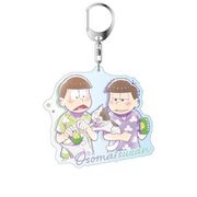 おそ松さん 描き下ろし アクリルキーホルダー 夏 Ver. チョロ松＆一松 [キャラクターグッズ]