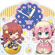 まちカドまぞく 2丁目 ぷちちょこ アクリル置時計 フルーツ Ver. [キャラクターグッズ]