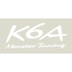 896122-0000M [K6A MonsterTuningステッカー 小/白]