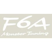 896125-0000M [F6A MonsterTuningステッカー 大/白]