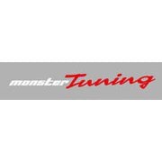 896155-0000M [MonsterTuningステッカー 620mm白・赤]