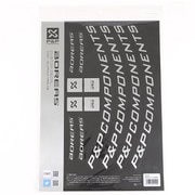 BOREAS用カスタムデカール アルミヘアライン