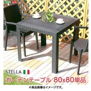 SH-05-11236 ブラック [ガーデンテーブル 【ステラ-STELLA-】（ガーデン カフェ 80）]