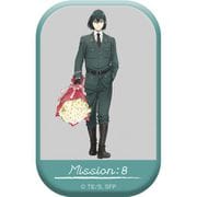 SPY×FAMILY スクエア缶バッジ MISSION：8「対秘密警察偽装作戦」 [キャラクターグッズ]