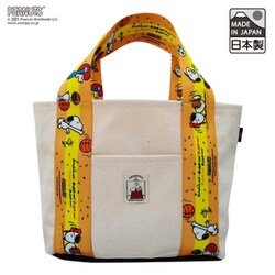 VA-247705 [スヌーピー 帆布トートバッグ S スポーツ アイボリー]