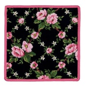 ハンドタオル 並行輸入品 Amelie Schwarz 135 Cerise Face Cloth FEILER