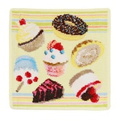ハンドタオル 並行輸入品 Cupcakes 103 Lemon Face Cloth FEILER
