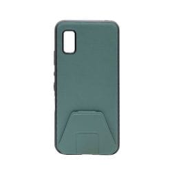7006AQW2HB [AQUOS wish2/AQUOS wish用ケース カバー ハイブリッド 落下防止 マグネット式 薄型スタンド モスグリーン]