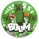 Minecraft（マインクラフト） 缶バッジ クリーパー （グリーン） [キャラクターグッズ]