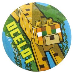 ヨドバシ Com ケイカンパニー Minecraft マインクラフト 缶バッジ ヤマネコ キャラクターグッズ 通販 全品無料配達