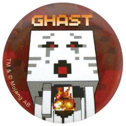 ヨドバシ Com ケイカンパニー Minecraft マインクラフト 缶バッジ ガスト キャラクターグッズ 通販 全品無料配達