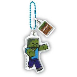 ヨドバシ Com ケイカンパニー Minecraft マインクラフト アクリルボールチェーン A ゾンビ キャラクターグッズ 通販 全品無料配達