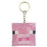 Minecraft（マインクラフト） キラキラキーチェーン ブタ [キャラクターグッズ]