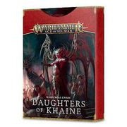 WARSCROLL CARDS： DAUGHTERS OF KHAINE ENG
