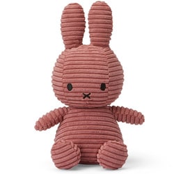 BTT-001DRO ぬいぐるみ BTT Miffy Corduroy 23cm Dusty Rose [キャラクターグッズ]