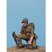 35184 1/35 WW.II 米陸軍 機関銃手 #2 [組立式プラスチックモデル]