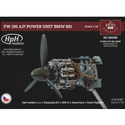 18105R 1/18 BMW801 エンジン （Fw190A/F用） [組立式プラスチックモデル]