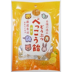 どうぶつべっこう飴 ゆず 50g