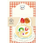 ハラペコ喫茶 2パターンミニレターセット ロールケーキ PP13