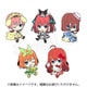 五等分の花嫁∬×サンリオキャラクターズ ぺたん娘 トレーディングラバーストラップ 1個 [コレクショントイ]