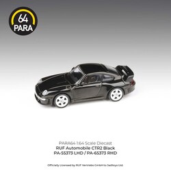 PA-65373 1/64 RUF CTR2 1995 ブラック RHD [ダイキャストミニカー]