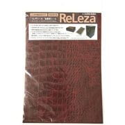 リレザシール クロコ 赤 粘着付 215×305 MG-663