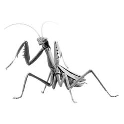 自由研究シリーズ No.23 EX-4 いきもの編 オオカマキリ特別仕様 メタリックシルバー [組立式プラスチックモデル]