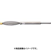 EA819BK-110 [10×100mm/3mm軸 軸付ワイヤーブラシ（楕円型）]