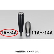 EA948AS-4A [M10×18mm 雄ねじ固定グリップ（スチール製）]