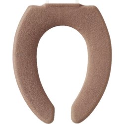 フライス 便座カバー U型タイプ ブラウン