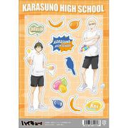 ハイキュー！！ TO THE TOP クリアステッカー 月島蛍＆山口忠 [キャラクターグッズ]