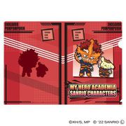 僕のヒーローアカデミア×サンリオキャラクターズ クリアファイル B エンデヴァー / ポムポムプリン [キャラクターグッズ]