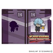 僕のヒーローアカデミア×サンリオキャラクターズ クリアファイル B 死柄木弔 / ぐでたま [キャラクターグッズ]
