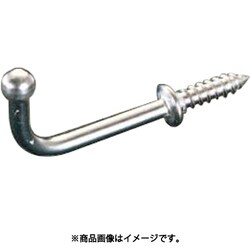 φ4.0× 37mm フック・ねじ付（ステンレス製/2本） EA951DA-44