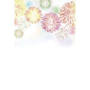 サマーカード 花火 HS-7003
